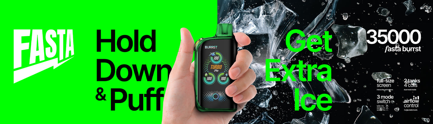 FASTA Burrst 35000 Puff Disposable Device | Flavor-Changing Tech ...