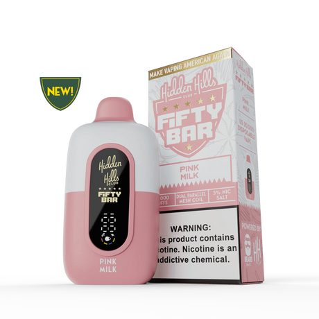 Hidden Hills x FIFTY BAR 20K Puff Disposable Device - 20000 Puffs