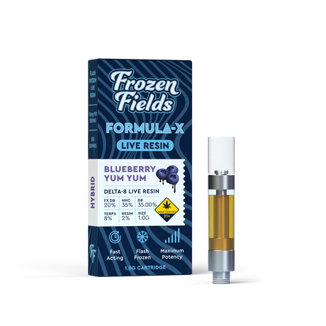 Frozen Fields Formula-X DELTA 8 Live Resin - 1g Cartridge