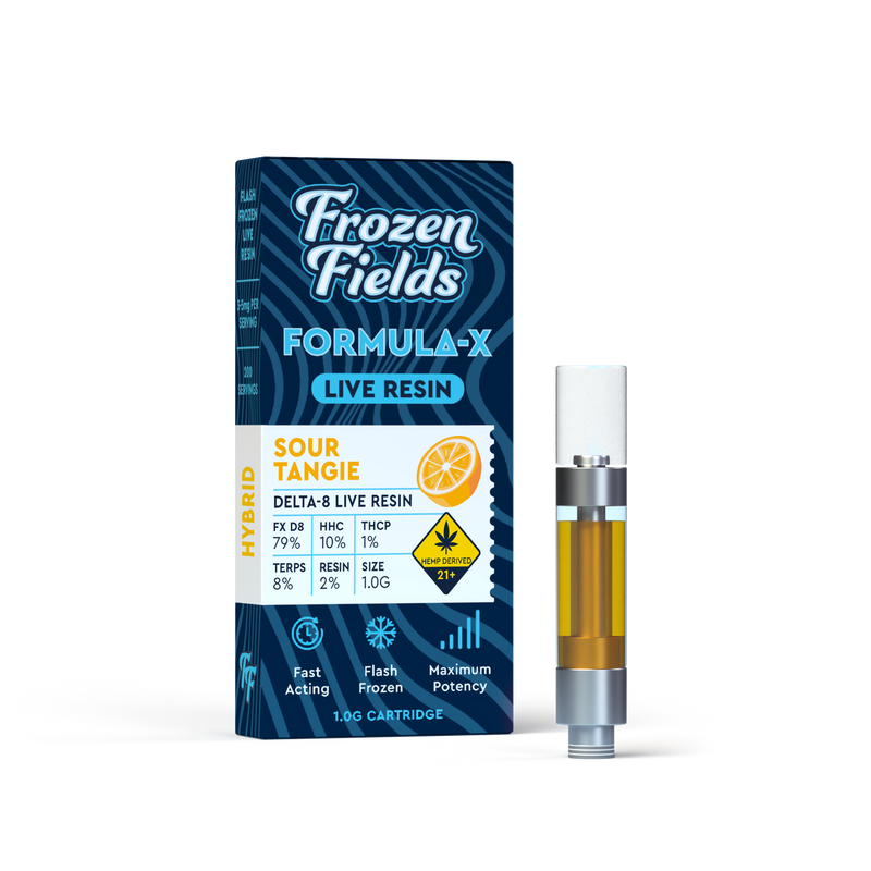 Frozen Fields Formula-X DELTA 8 THC - 1G/1000mg Pod Cartridge