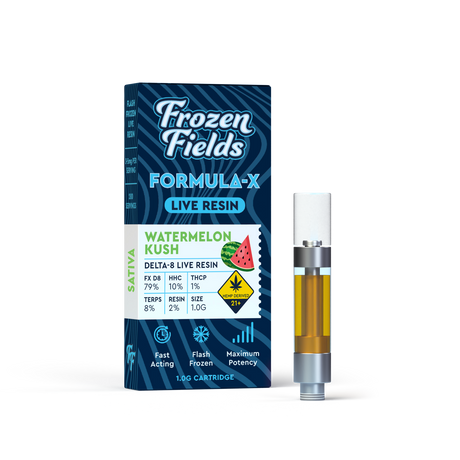 Frozen Fields Formula-X DELTA 8 Live Resin - 1g Cartridge