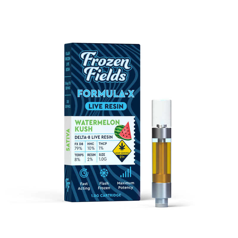 Frozen Fields Formula-X DELTA 8 THC - 1G/1000mg Pod Cartridge