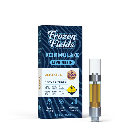 Frozen Fields Formula-X DELTA 8 Live Resin - 1g Cartridge