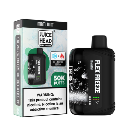 JUICE HEAD “FLEX FREEZE” 50K Puff Disposable - 50,000 Puffs