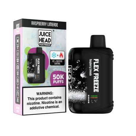 JUICE HEAD “FLEX FREEZE” 50K Puff Disposable - 50,000 Puffs