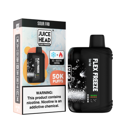 JUICE HEAD “FLEX FREEZE” 50K Puff Disposable - 50,000 Puffs