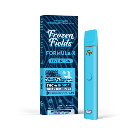 Frozen Fields Formula-X THC-A Liquid Diamonds Live Resin  - 3.5g Disposable