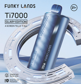 FUNKY LANDS Ti7000 Glary Edition Rechargeable Disposable – 7000 Puffs