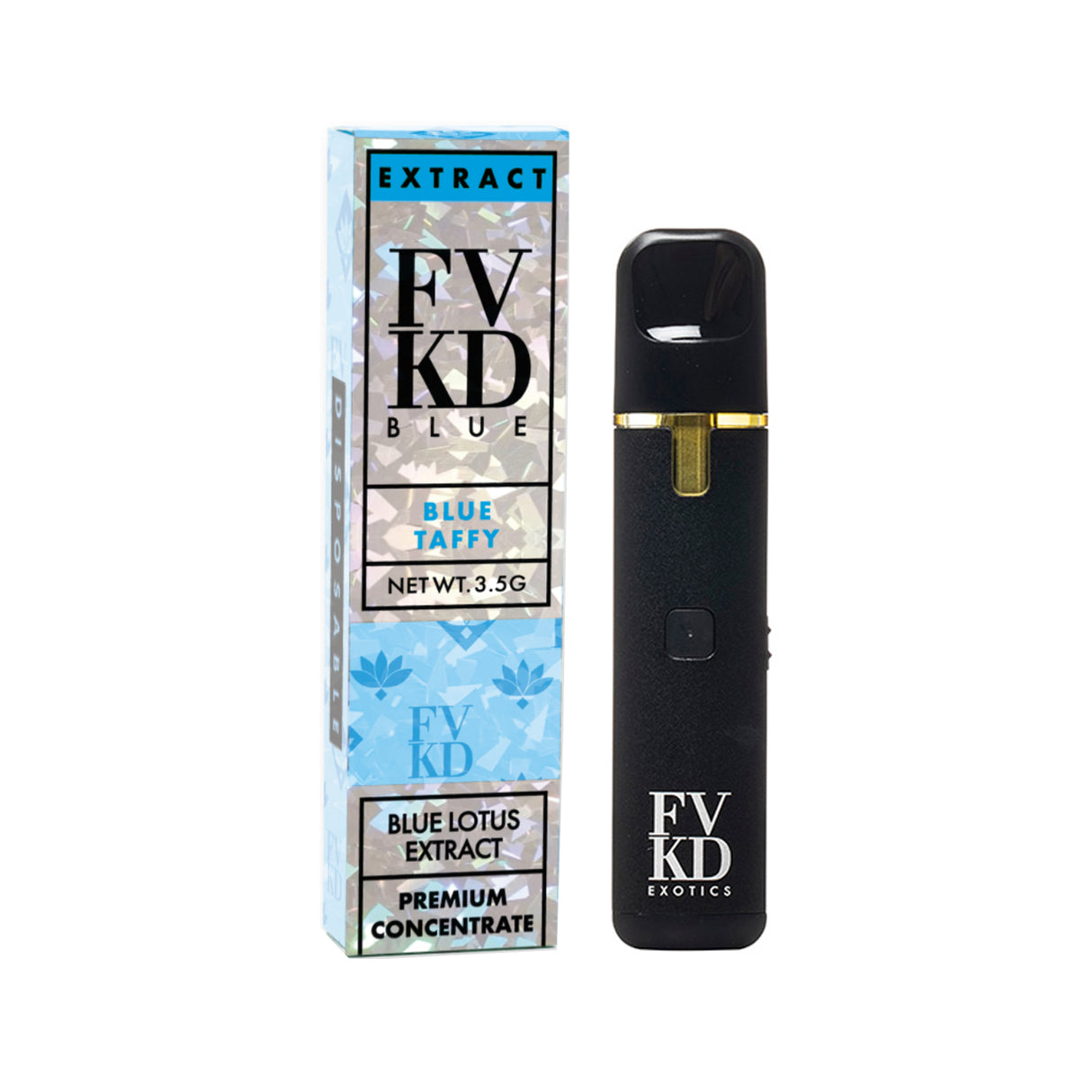 FVKD Exotics Blue Lotus Disposable | 3.5g High-Capacity Device