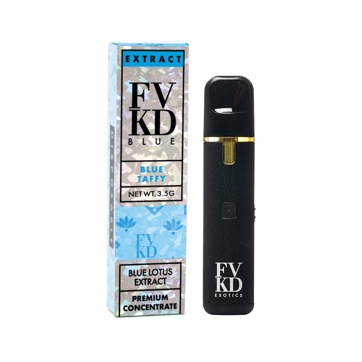 elf bar vape uk FVKD Exotics Blue Lotus Disposable