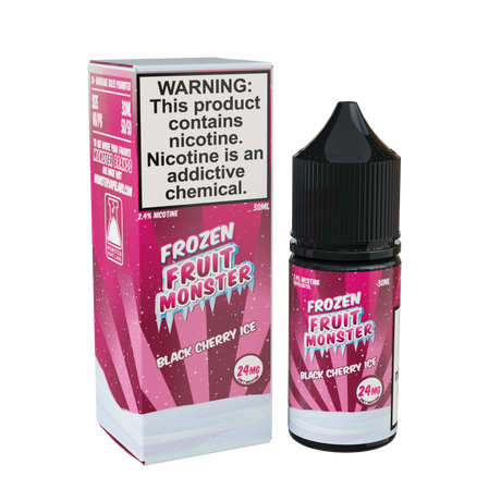 Frozen Fruit Monster Black Cherry Ice 30ML – Icy Black Cherry Nic Salt E-Liquid