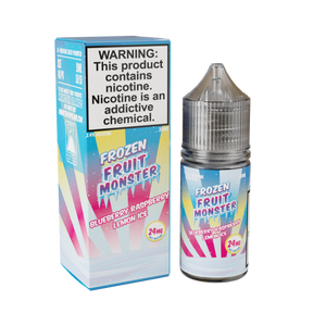 Frozen Fruit Monster Blueberry Raspberry Lemon Ice 30ML – Menthol Berry Lemon Nic Salt E-Liquid