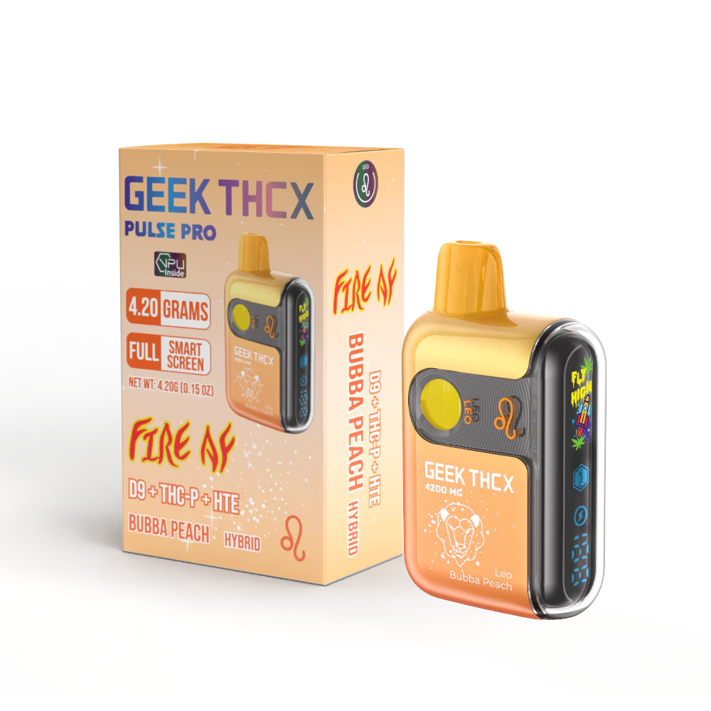 GEEK THCX Pulse Pro FIRE AF THC-P Blend - 4.2g Disposable