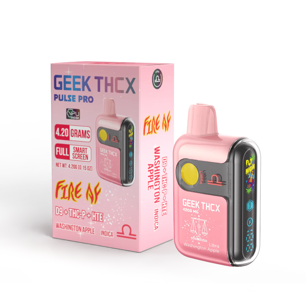 GEEK THCX Pulse Pro FIRE AF THC-P Blend - 4.2g Disposable