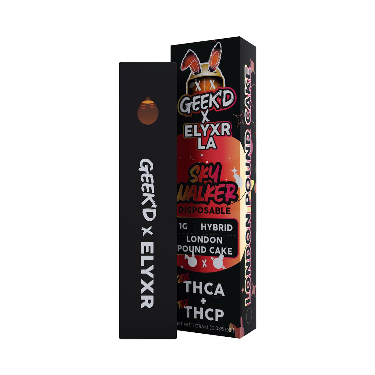 GEEK'D x Elyxr "LA Skywalker" 1g Disposable