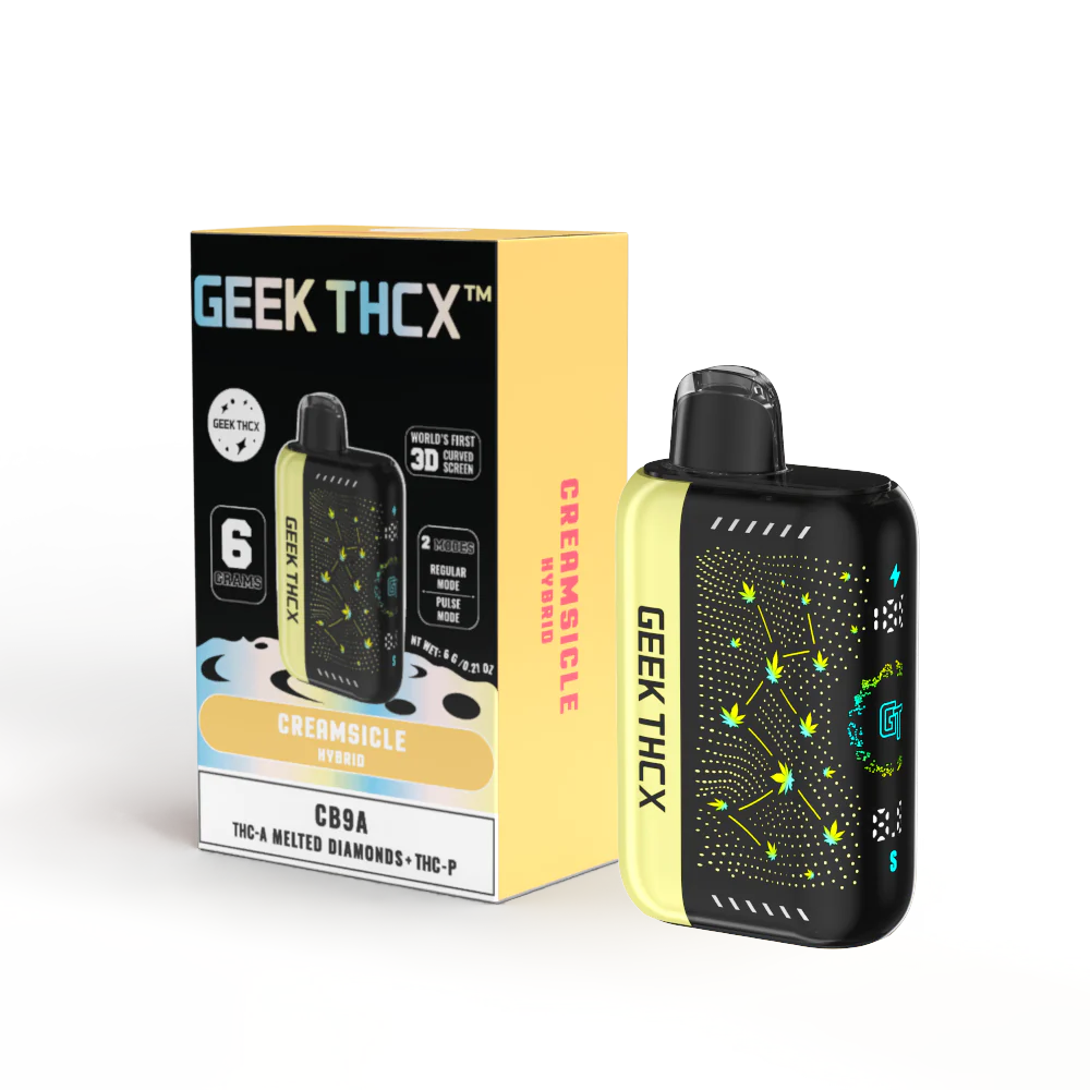 GEEK THCX Pulse X CB9A + THCA Melted Diamond + THCP - 6g Disposable