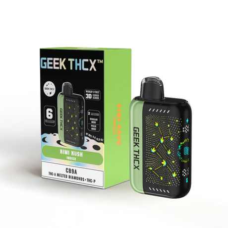 GEEK THCX Pulse X CB9A + THCA Melted Diamond + THCP - 6g Disposable