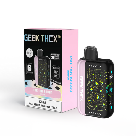 GEEK THCX Pulse X CB9A + THCA Melted Diamond + THCP - 6g Disposable