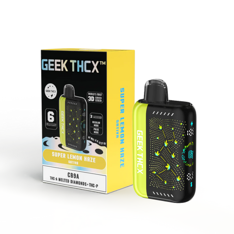 GEEK THCX Pulse X CB9A + THCA Melted Diamond + THCP - 6g Disposable