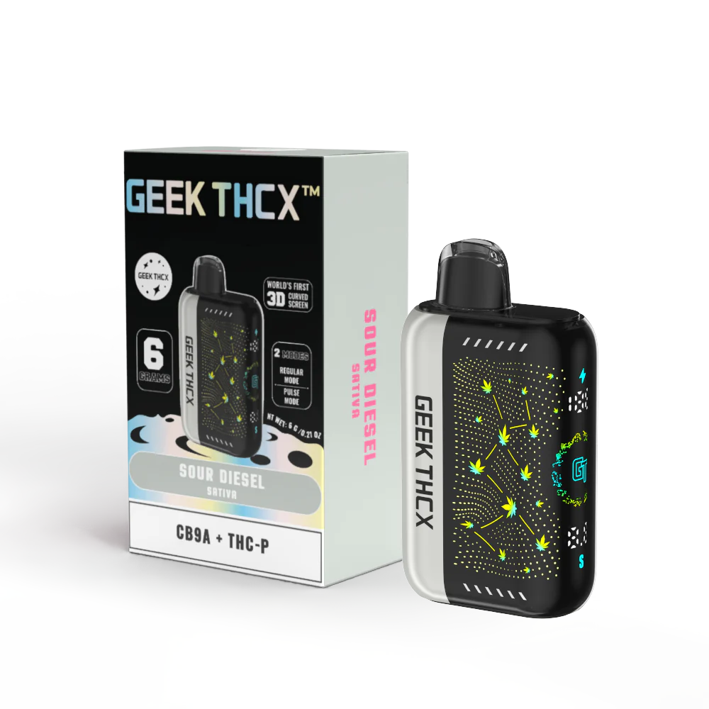 GEEK THCX Pulse X CB9A + THCP - 6g Disposable