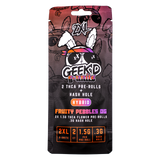 GEEK'D g-units 2XL THCA Pre-Rolls + Hash Hole 1.5g - 2 Count