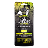 GEEK'D g-units 2XL THCA Pre-Rolls + Hash Hole 1.5g - 2 Count