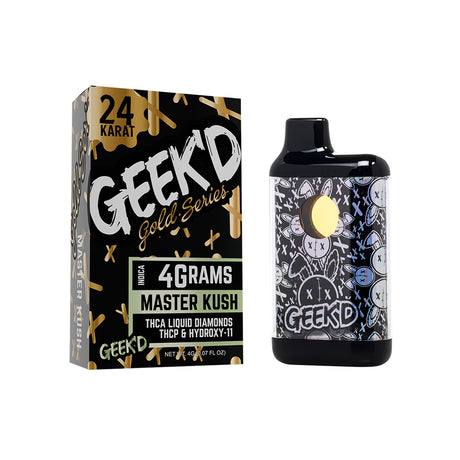 GEEK'D 24k Gold Series 4g Disposable