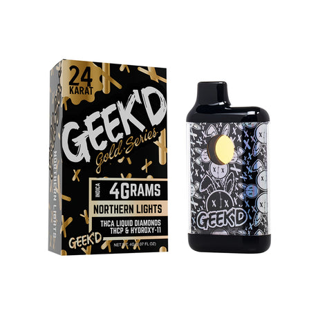 GEEK'D 24k Gold Series 4g Disposable