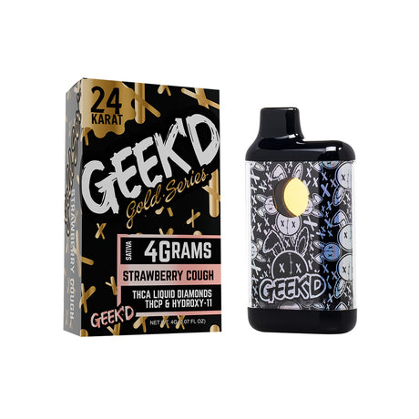 GEEK'D 24k Gold Series 4g Disposable