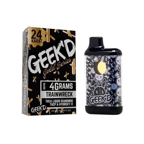 GEEK'D 24k Gold Series 4g Disposable