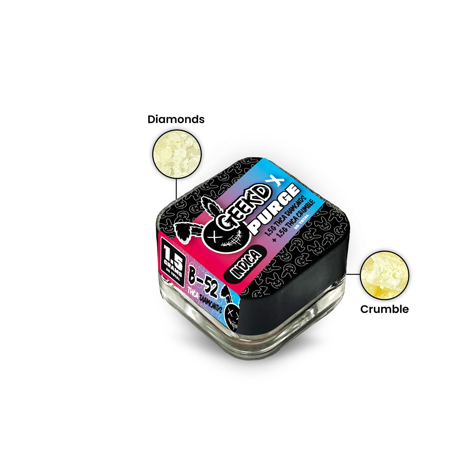 THCA Diamond ３Ｇ 3G ThcA Dispo Vape | Twenty One | Potent Liquid Diamonds Blend