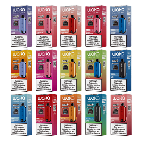 WAKA SoPro DM8000 17mL 8000 Puff Disposable Group Photo