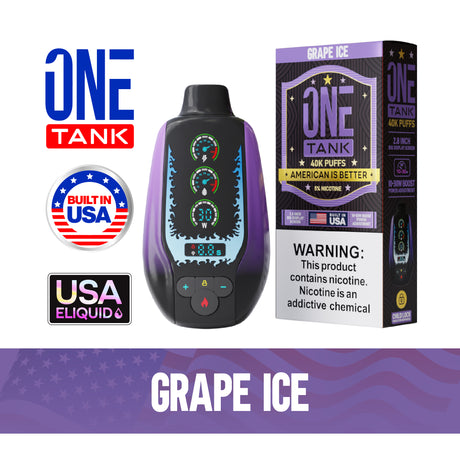 ONE TANK 40K Disposable Device - 40,000 Puffs