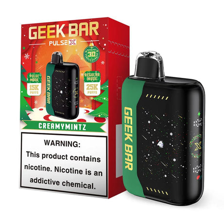 Geek Bar Pulse X 25K Puff Christmas Edition Disposable Device – 25000 Puffs