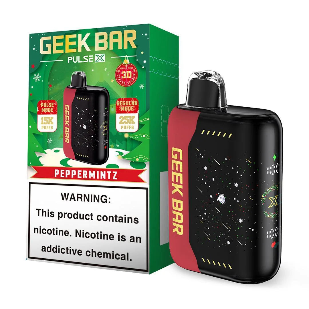 Geek Bar Pulse X 25K Puff Christmas Edition Disposable Device – 25000 Puffs