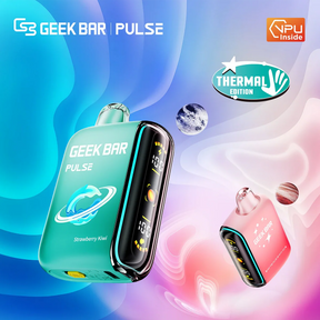 Geek Bar Pulse 15K Thermal Edition Disposable with Color-Changing Shell and LED Screen