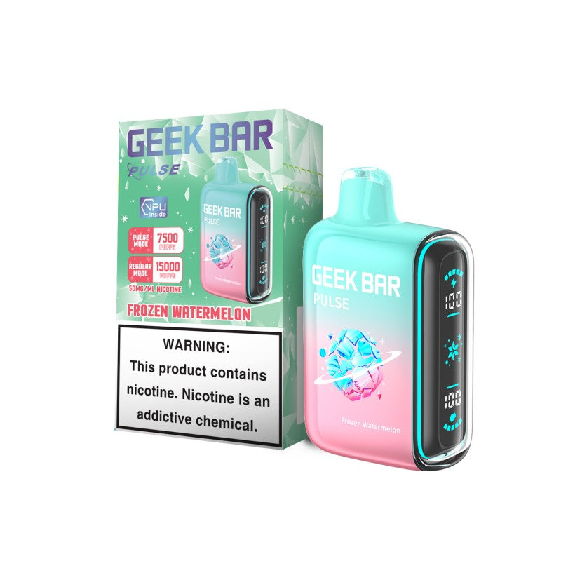 Geek Bar Pulse Frozen Edition Rechargeable Disposable Device – 15000 Puffs