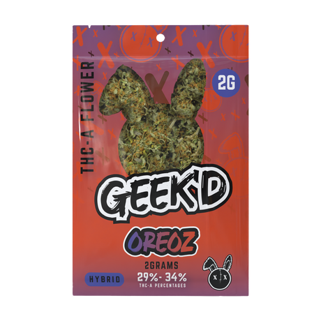 GEEK'D THC-A 2g Flower