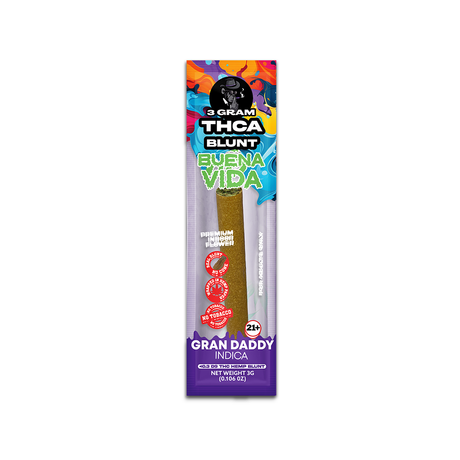 BUENA VIDA Premium 3g THCA Pre Roll Blunt