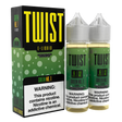 Twist E-Liquid Green No.1 – 120mL twin pack of honeydew and cantaloupe vape juice with a naturally sweet and refreshing flavor.