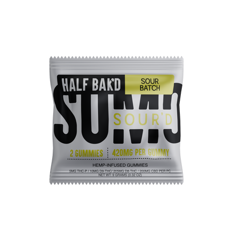 Half Bak’d SUMO Sour'D Gummies 420MG - 2 Count