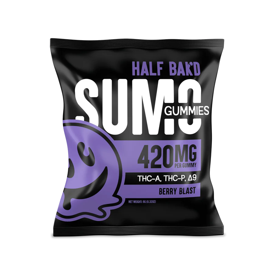 Half Bak’d Sumo Gummies 420MG - 2 Count