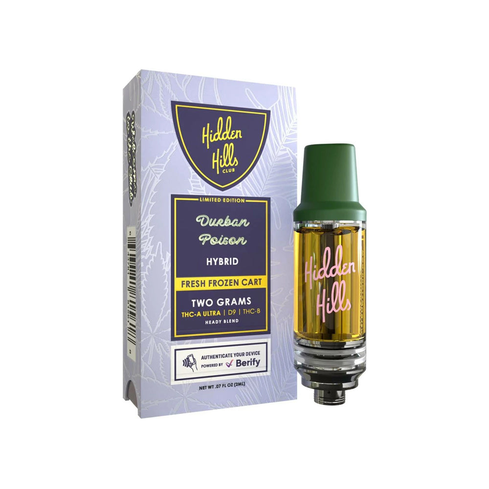 HIDDEN HILLS Heady Blend THC-A Ultra - 2g Cartridge