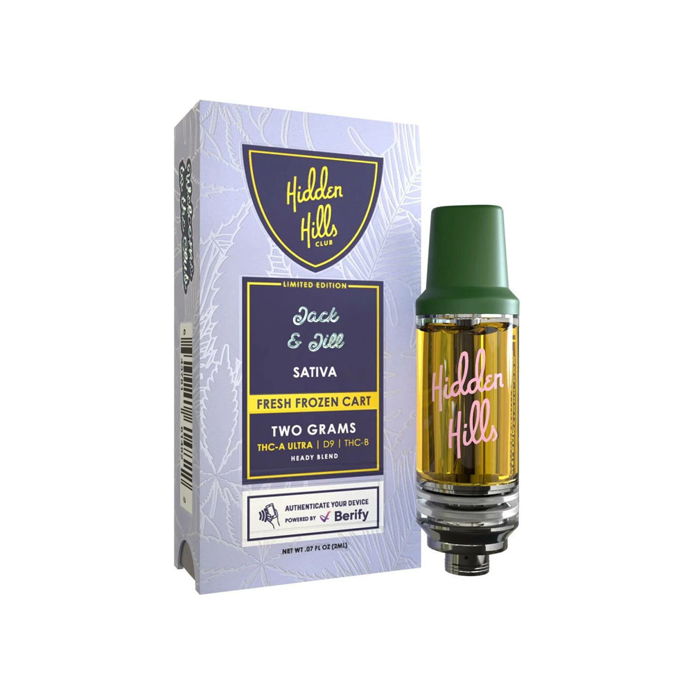 HIDDEN HILLS Heady Blend THC-A Ultra - 2g Cartridge