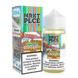 MRKT PLCE ICED Watermelon Hula Berry Lime 100ml bottle with watermelon, hula berry, lime, and ice flavor