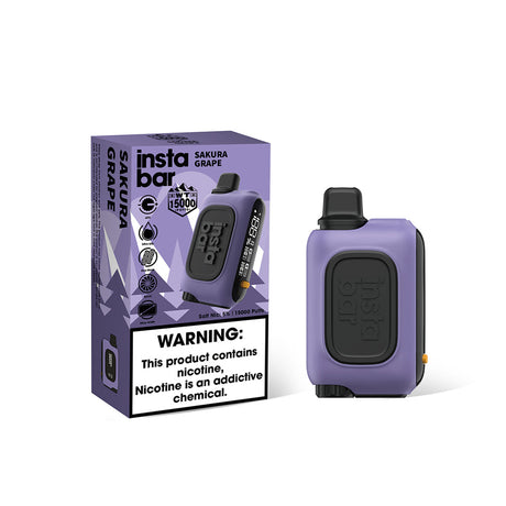 InstaBar WT15000 Disposable Device – 15000 Puffs