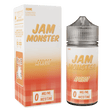 Jam Monster - Apricot E-Liquid – Premium 100mL bottle with sweet apricot jam, butter, and toast flavor.