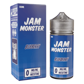 Jam Monster - Blueberry – 100mL e-liquid featuring blueberry jam, butter, and toast flavor for bold clouds.
