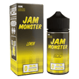 Jam Monster - Lemon – 100mL e-liquid featuring zesty lemon jam, butter, and toast for bold, smooth clouds.