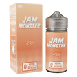 Jam Monster - Peach – 100mL e-liquid featuring peach jam, butter, and toast flavor for smooth, bold clouds.